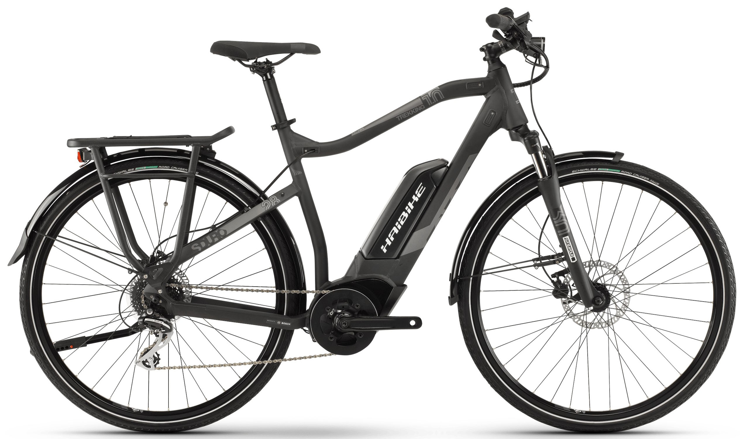 Велосипед Haibike SDURO Trekking 1.0 Herren 400Wh 8G Acera (2019)