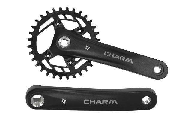 Система PROWHEEL CHARM-FDO4S-B-32T*175mm,AL-6061-T6,CHAINLINE:50mm,под квадрат,черный